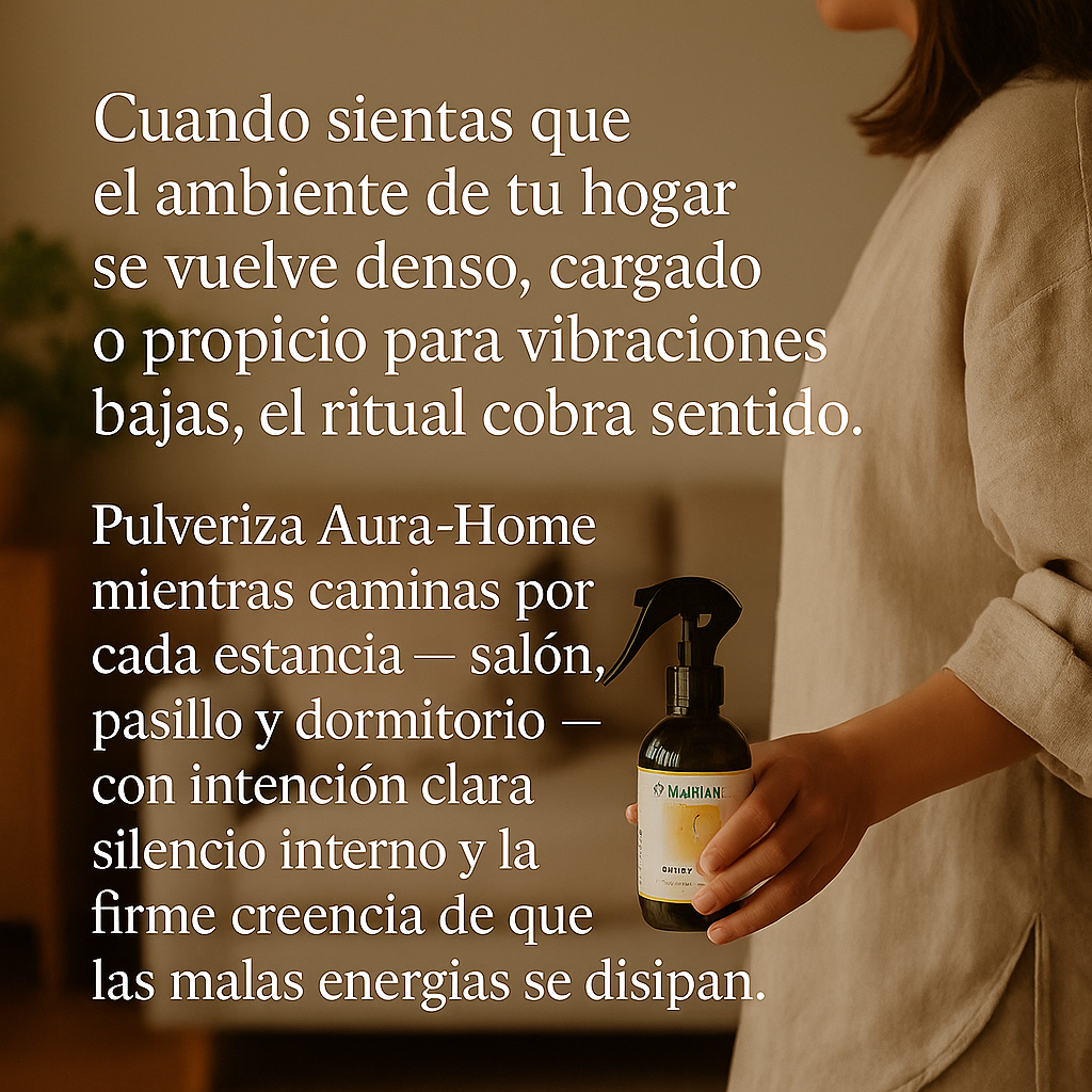 Limpieza Espiritual de Espacios - AURA HOME